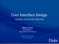 slides for Sean Aery's talk