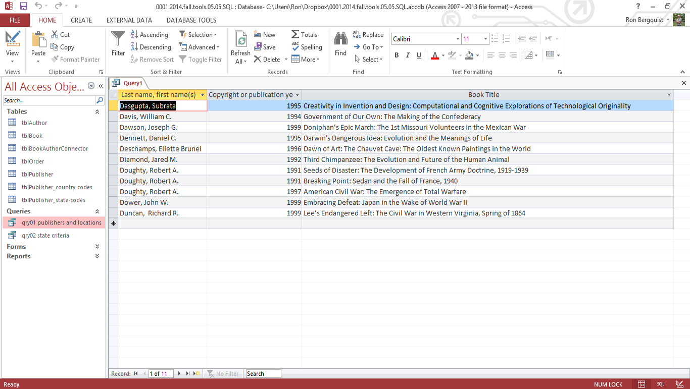 testing the results of the three part parameter