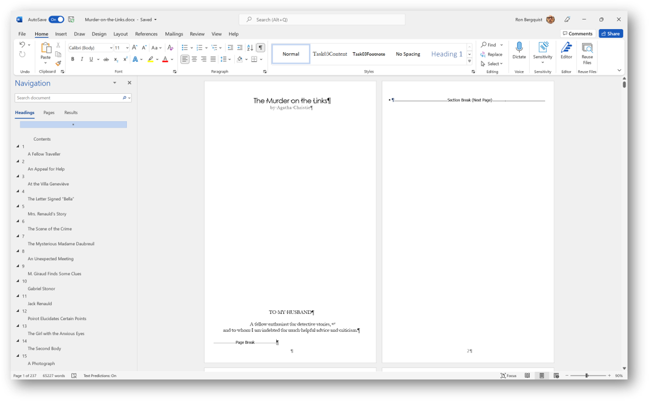 [MSWord 365 showing page breaks to prepare place for an image to be inserted]