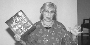 Vera Williams, the 2002 Steinfirst lecturer, talks about her Caldecott Award winning book,'More, More, More Said the Baby'