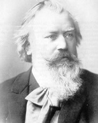 Brahms with beard