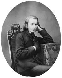 Brahms as a child