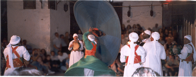 A Sufi performance