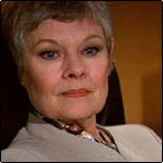 Judi Dench as M