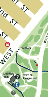 Slice of Prospect Park Map