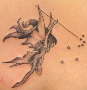tattoo of a pixie fairy