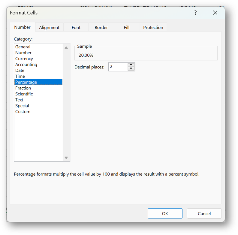 [MSExcel 2007+ cell formatting dialog box]