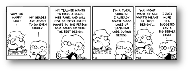 [Foxtrot comic strip, 09 Sep 2006]