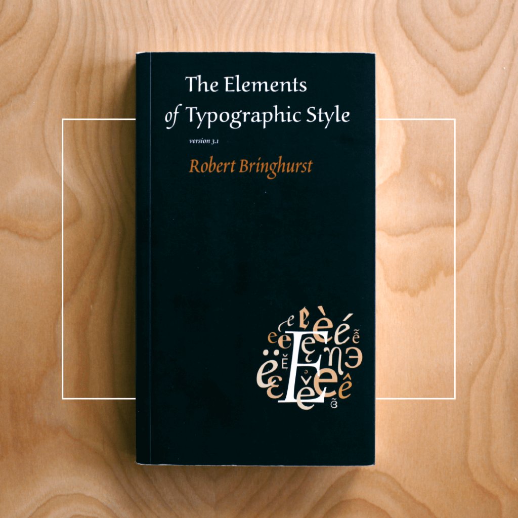Elements of Topographic Style book