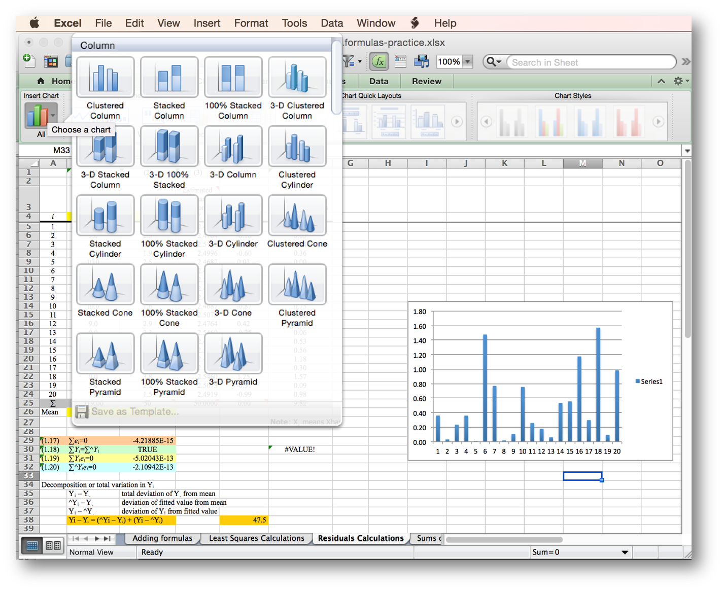 [column chart types]