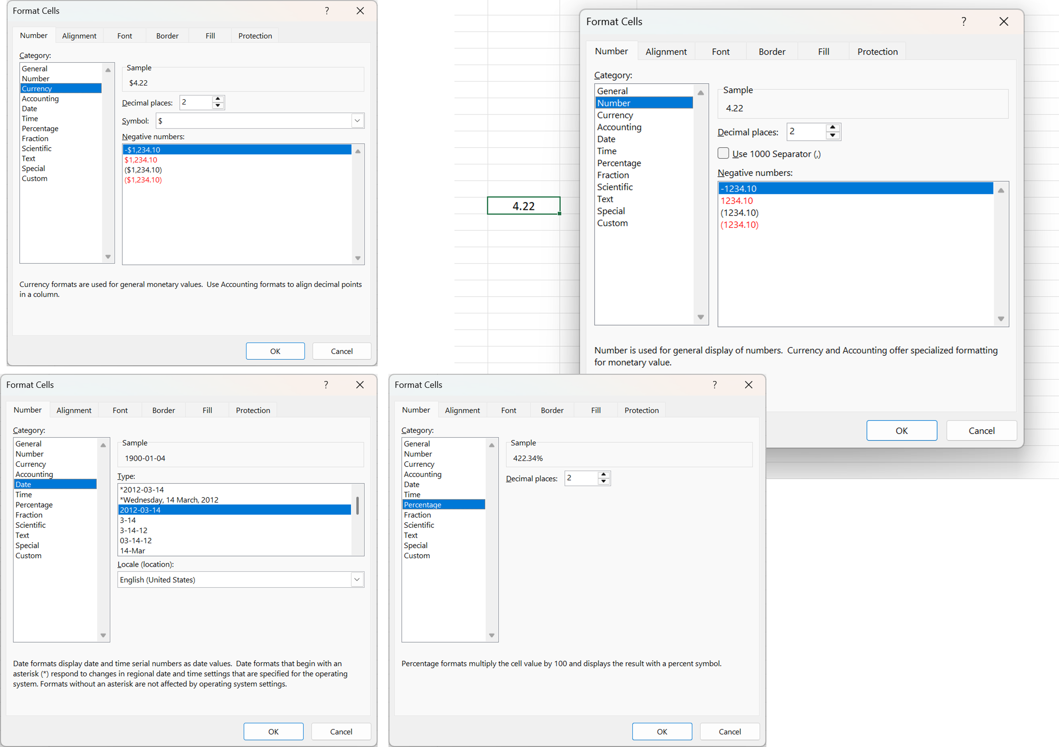 [MSExcel 2007+ format cells dialog box]