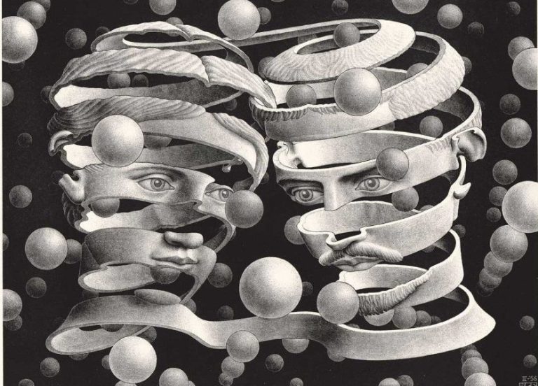 Bond of Union by Maurits Escher