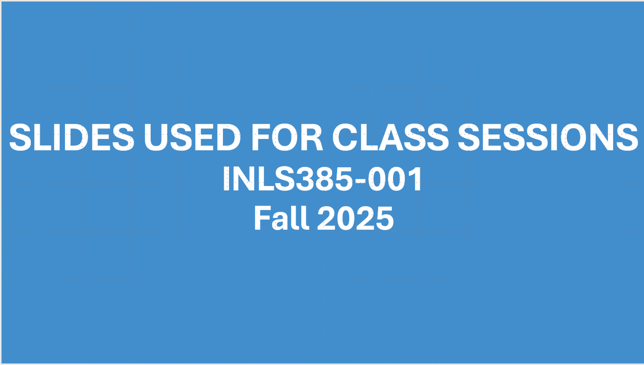 link to slides used in this session