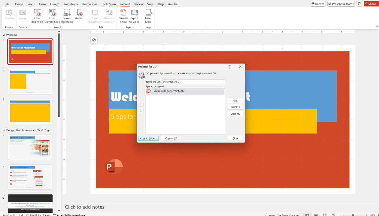pull together all elements into a file, step 02