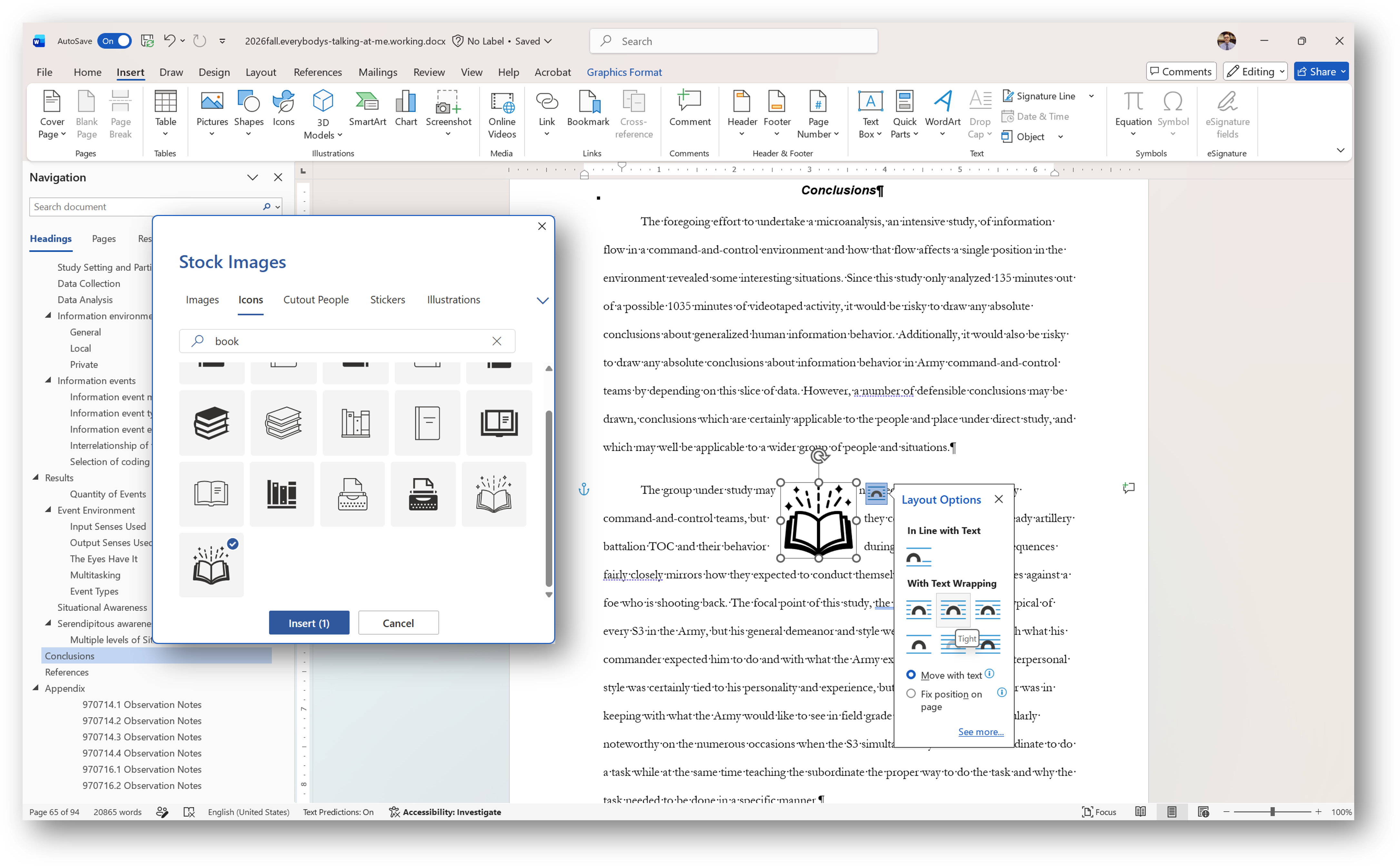 [MSWord 365 showing icon image inserted wrapped]