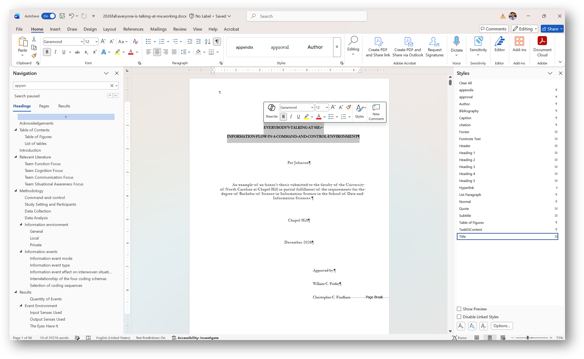 [MSWord 355 modify an instance of text]