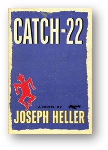 image of the book, Catch 22, by Joseph Heller