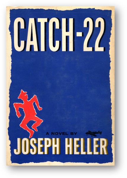 image of the book, Catch 22, by Joseph Heller