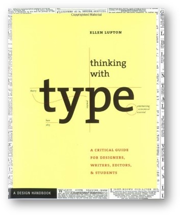 image of the book, Thinking with Type, by Ellen Lupton