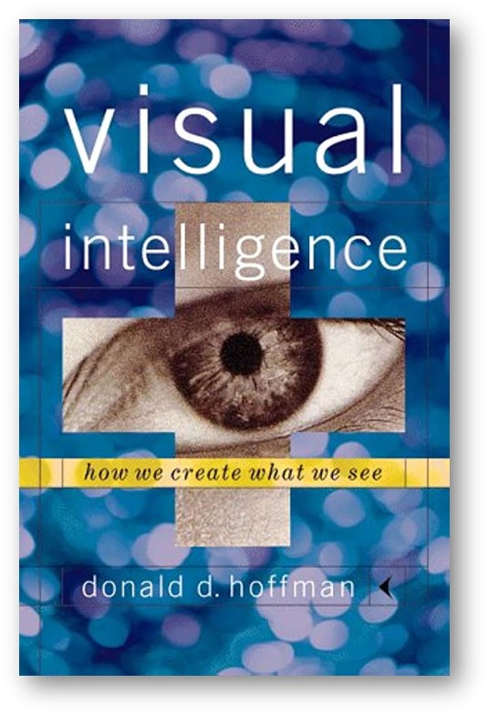 image of the book, Visual Intelligence: How We Create What We See, by Donald Hoffman