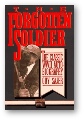 image of the book, The Forgotten Soldier, by Guy Sajer