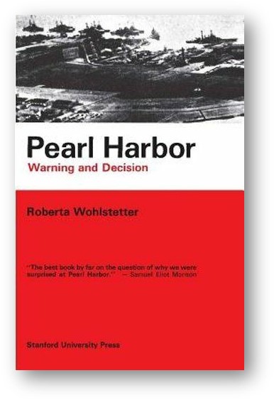 image of the book, Pearl Harbor: Warning and Decision, by Roberta Wohlstetter